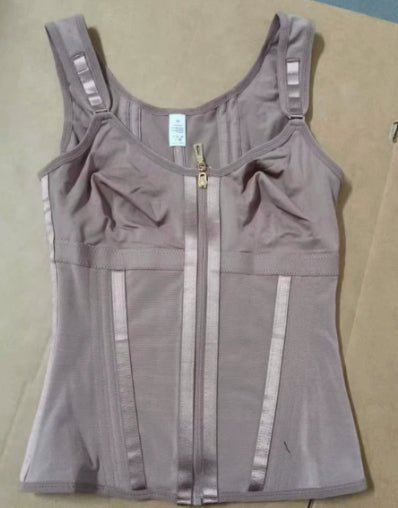 WAIST SHAPEWEAR WITH BRA TUMMY CONTROL GIRDLE WORKOUT SHAPEWEAR WITH ADJUSTABLE SHOULDER STRAP - LUNA