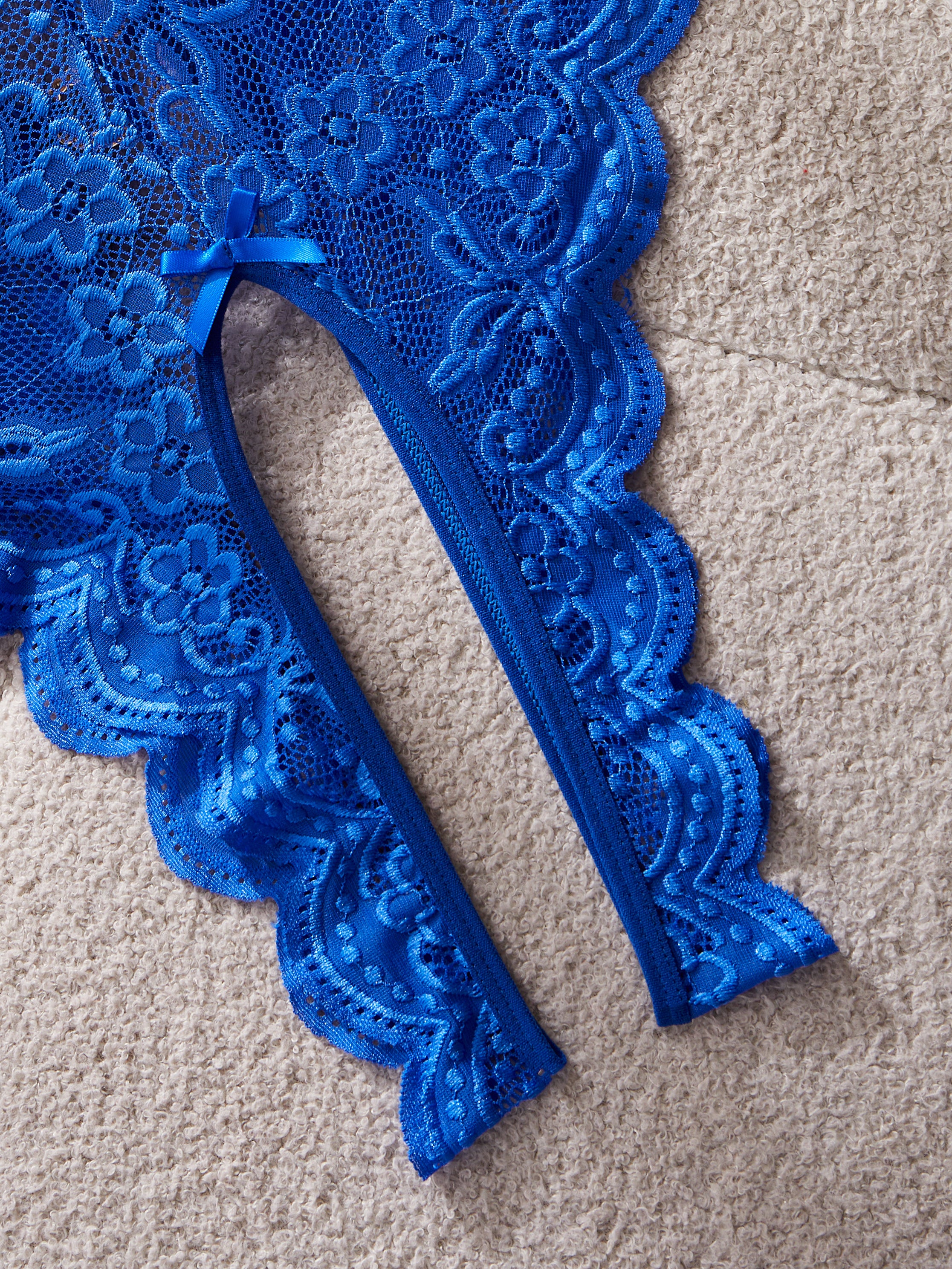 Model LT701Cross Hollow Crotchless Fishnet Bodysuits-lovelira