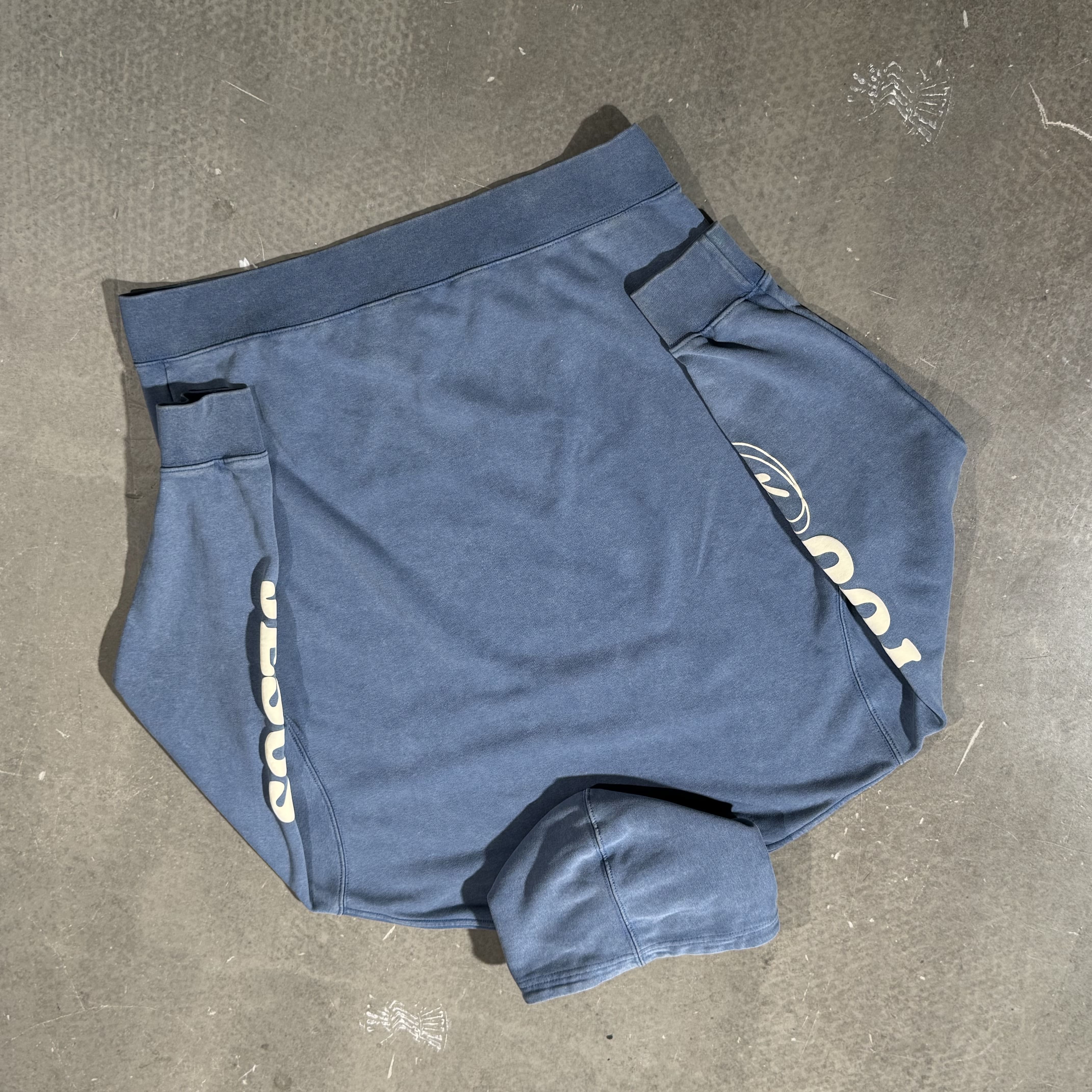 Puff Print Jesus Loves You Graphic Heavyweight Washed Hoodie