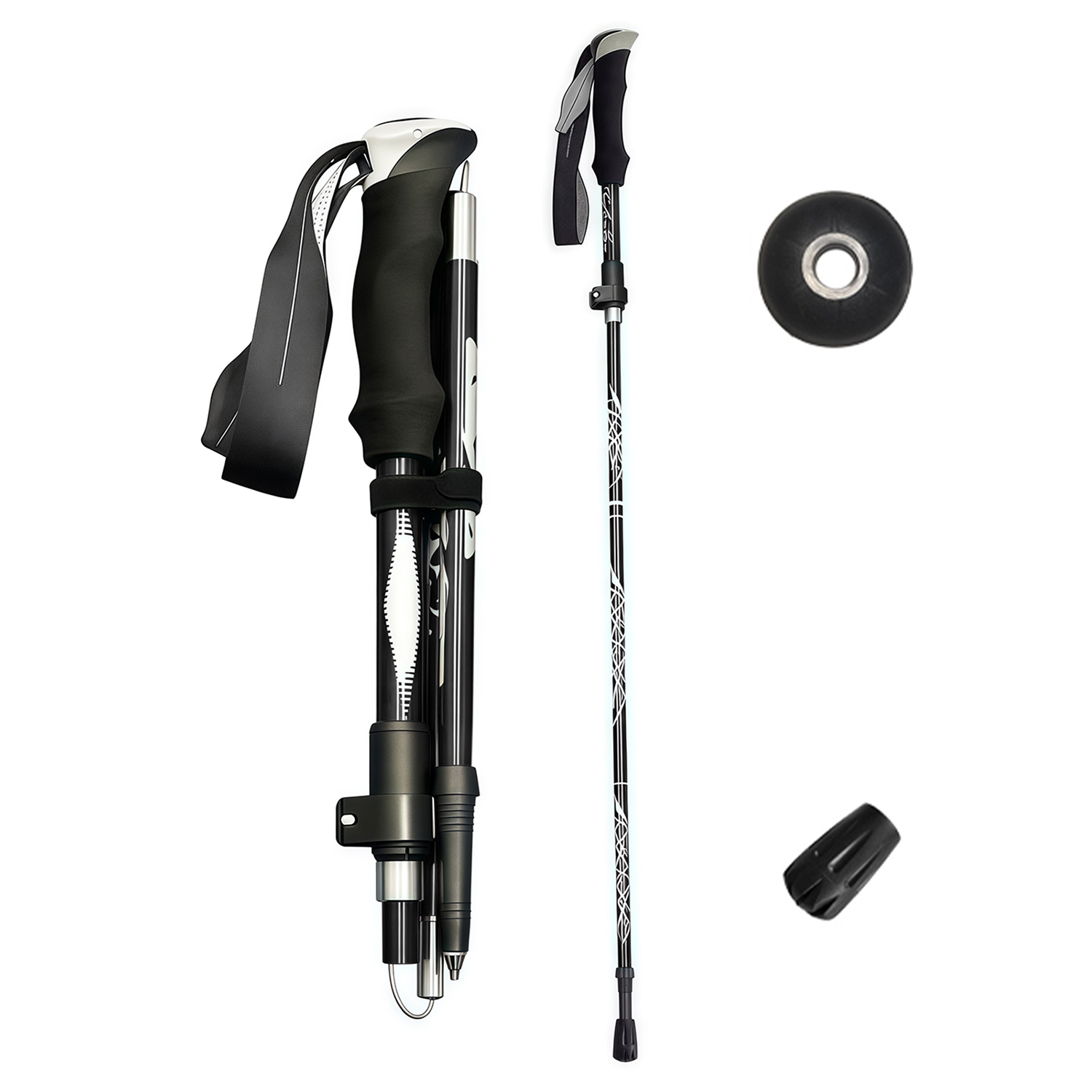 Ironis Auminum Alloy Telescopic Hiking Pole