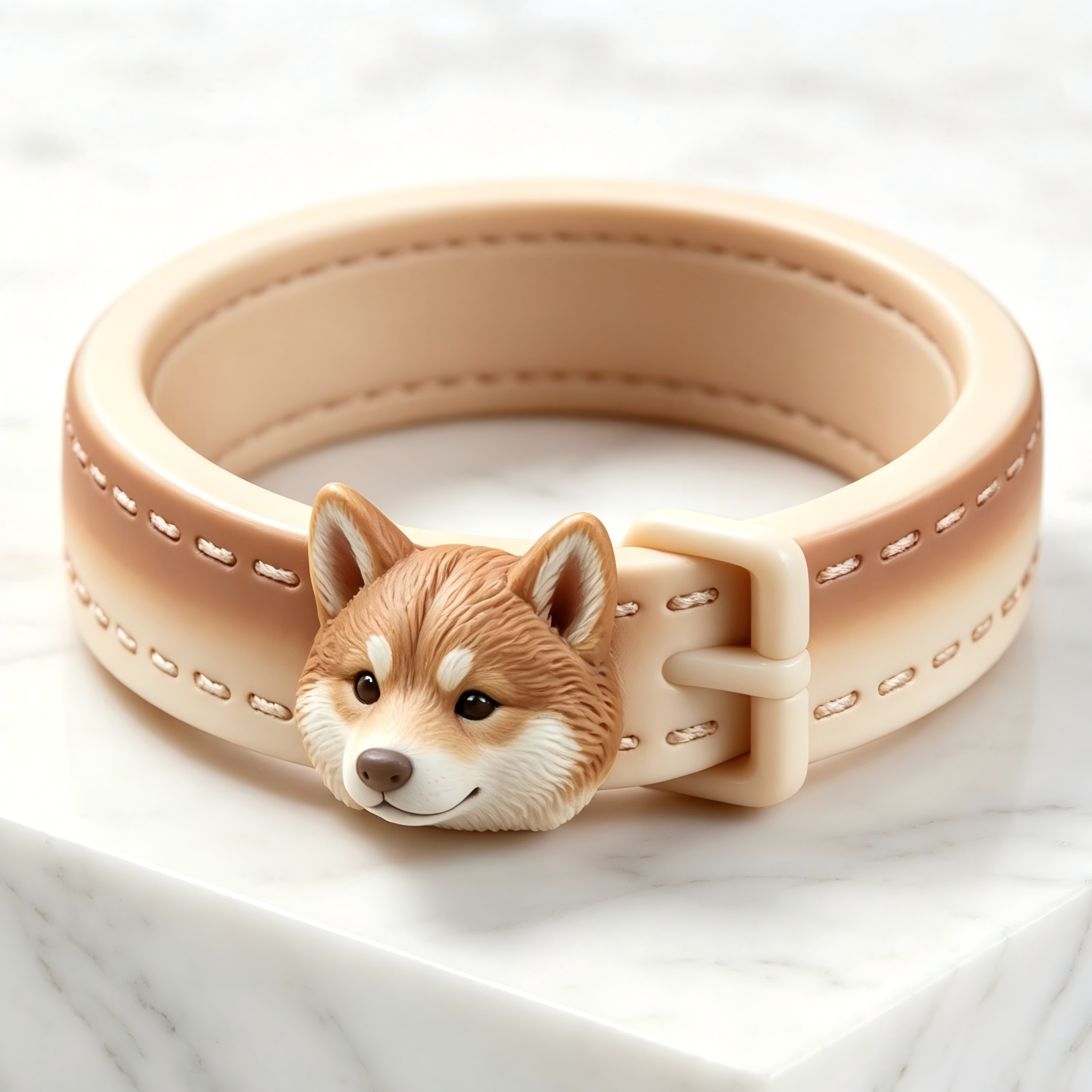 Customized 3D pet portrait rings, personalized 3D pet portrait rings, commemorative gifts for pet lovers.