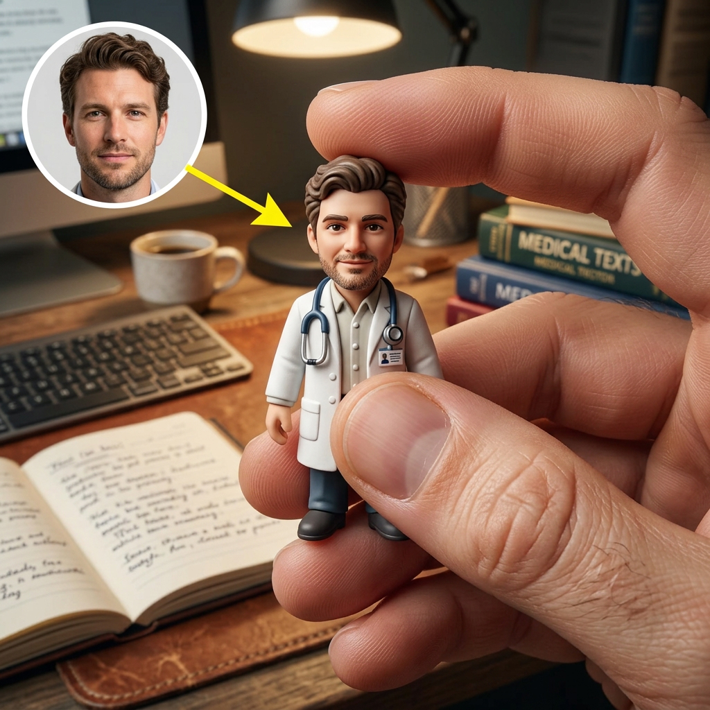 Custom 3D Character Figurine - Careers for All Age Groups