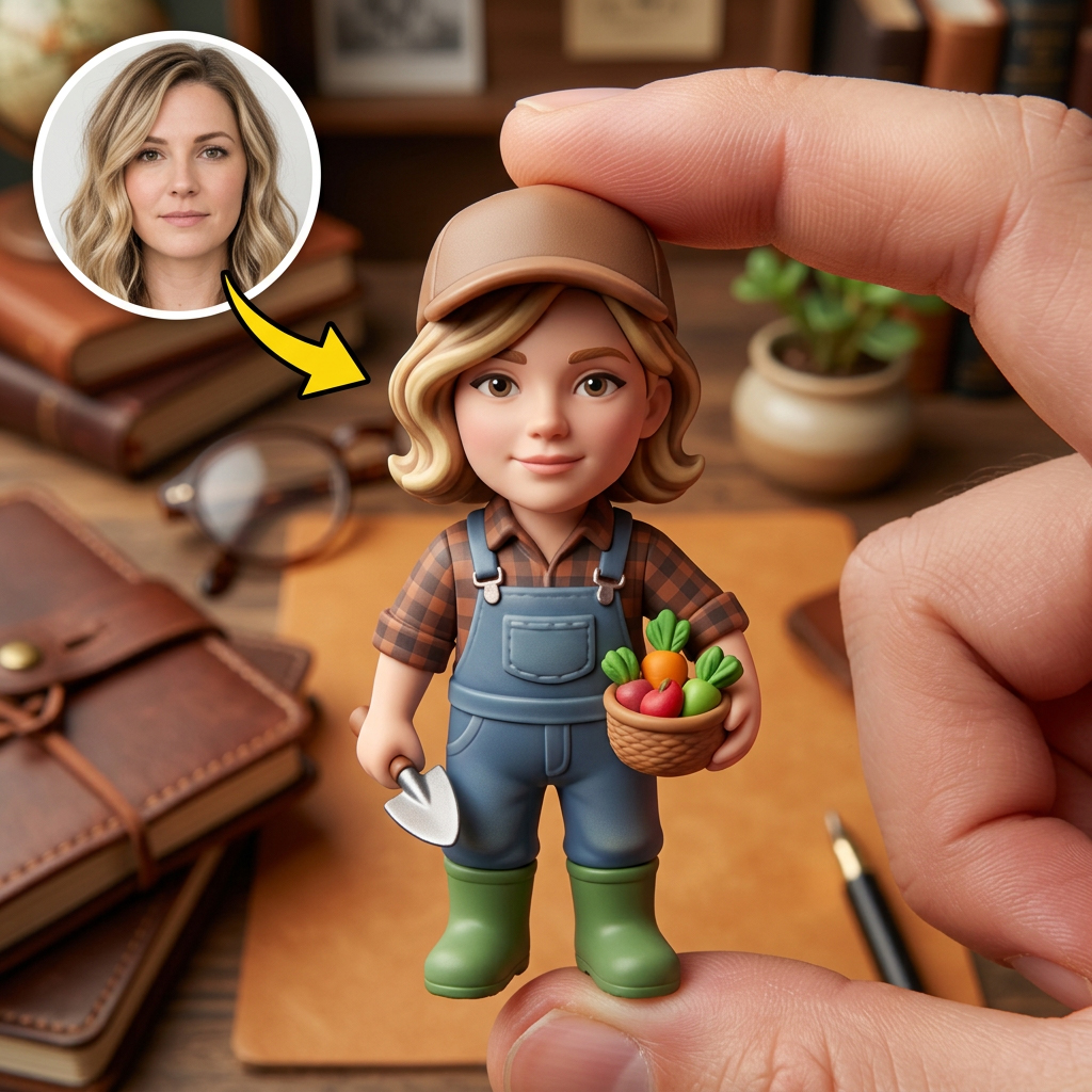 Custom 3D Character Figurine - Careers for All Age Groups