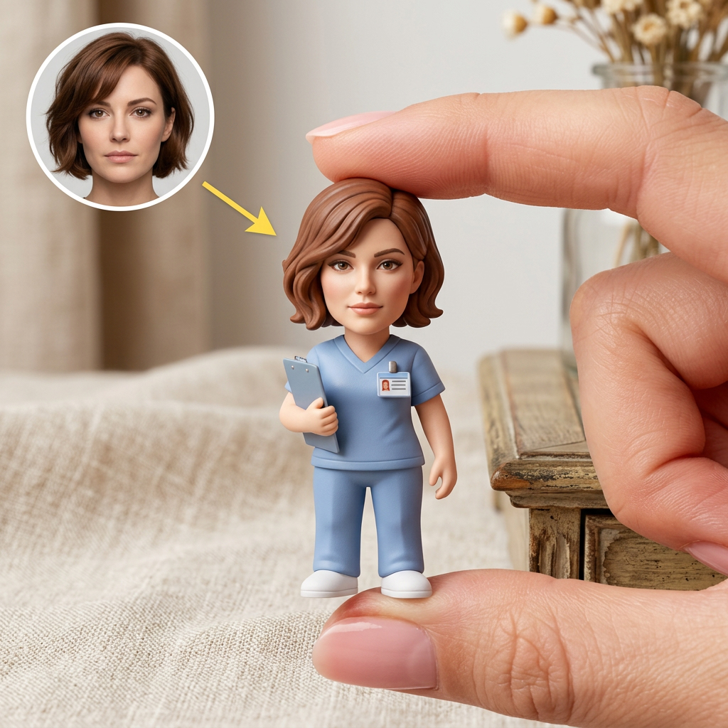 Custom 3D Character Figurine - Careers for All Age Groups
