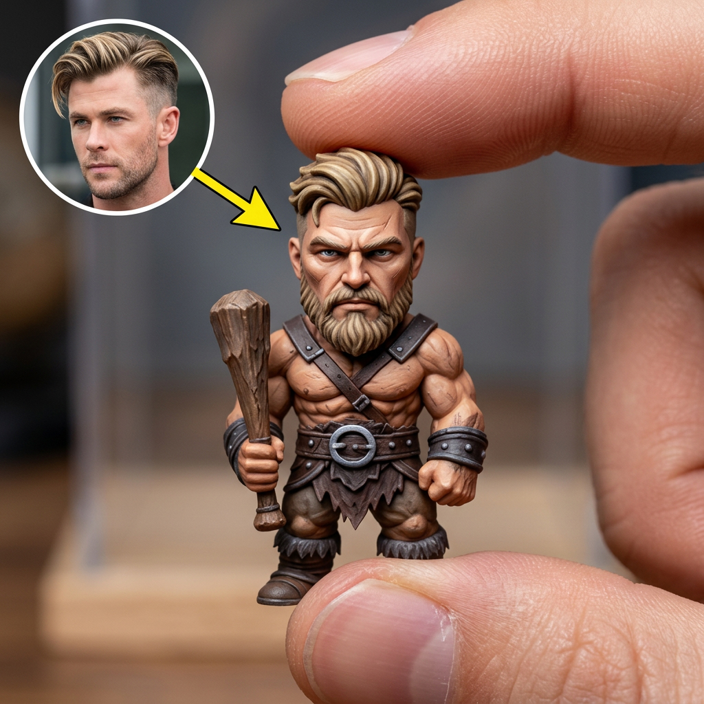 Custom 3D Character Fantasy RPG Figures