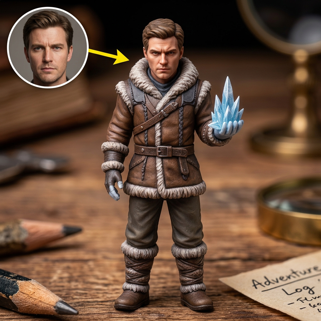 Custom 3D Character Figurine - Elemental Abilities