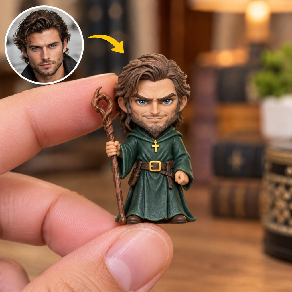 Custom 3D Character Fantasy RPG Figures