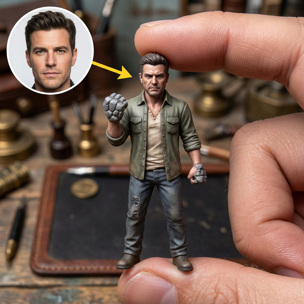 Custom 3D Character Figurine - Elemental Abilities