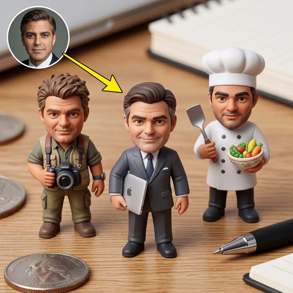 Custom 3D Character Figurine - Careers for All Age Groups