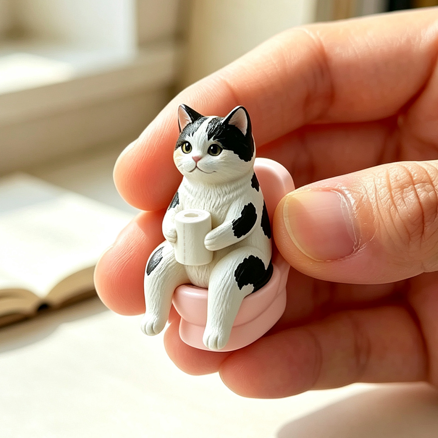 Cute 3D Custom Mini Ornaments of Characters or Pets | Made of resin, compatible with cars and offices, multi-purpose for dashboard/desktop/hanging, cartoon theme, perfect for Valentine's Day gifts.