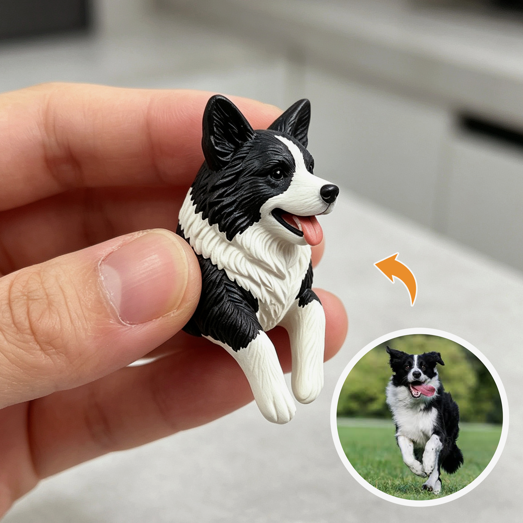 Custom 3D Relief Cartoon Fridge Magnet | Customizable with Pet Photos | Dogs  Cats Head Magnetic Refrigerator Magnets