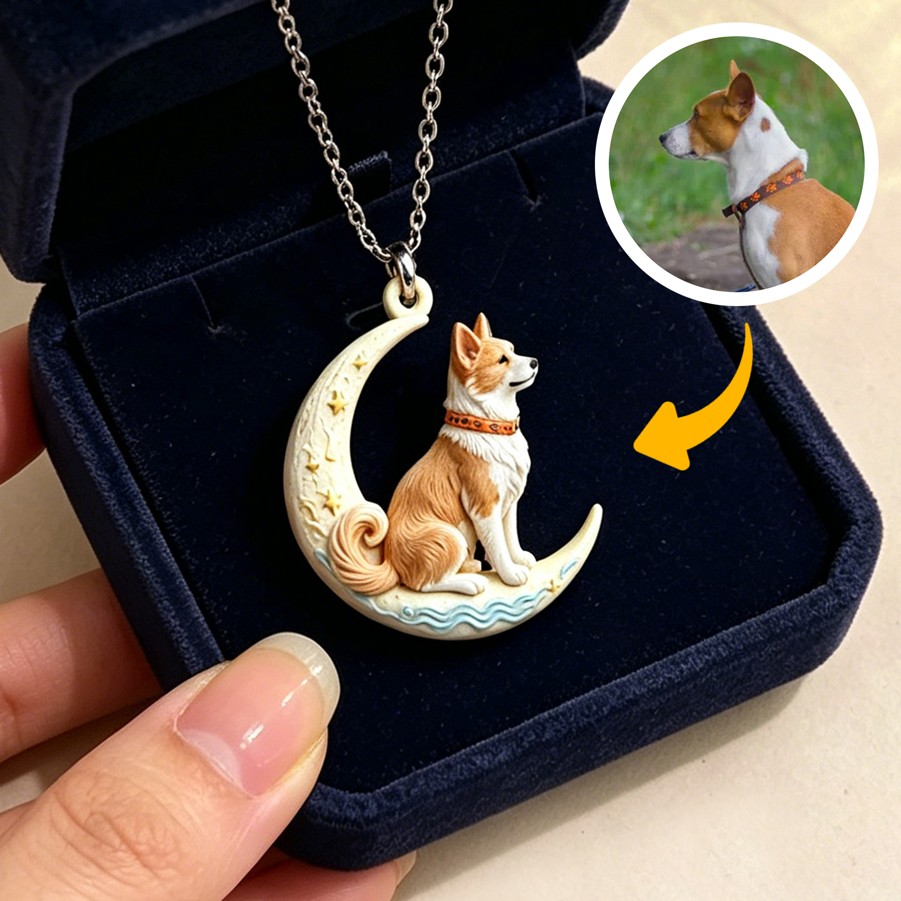 Personalized necklaces, customizable pet pendants, dog and cat portrait necklaces, commemorative gifts, and the perfect present for pet lovers.