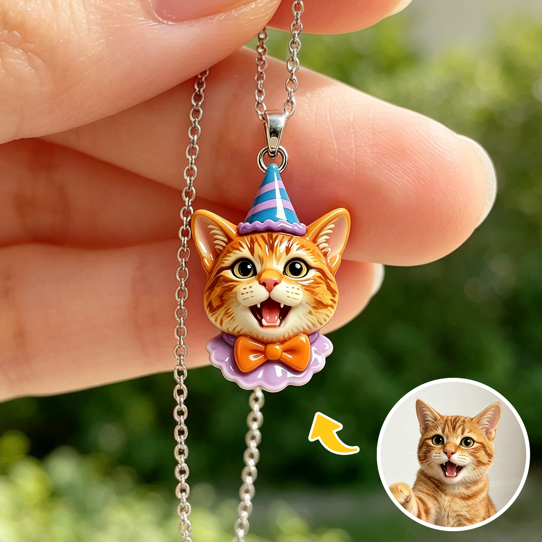 Personalized necklaces, customizable pet pendants, dog and cat portrait necklaces, commemorative gifts, and the perfect present for pet lovers.