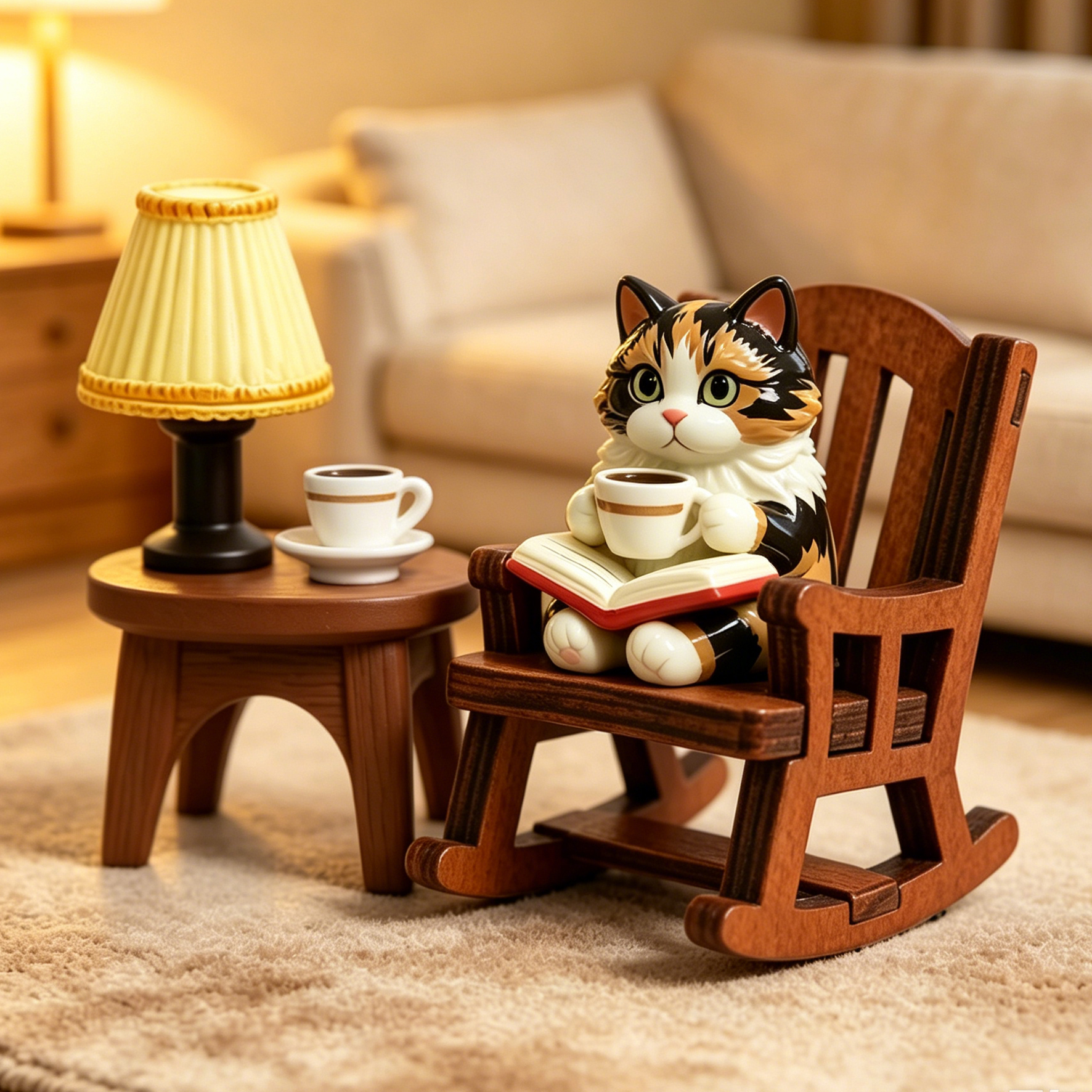 Cute 3D Custom Mini Ornaments of Characters or Pets | Made of resin, compatible with cars and offices, multi-purpose for dashboard/desktop/hanging, cartoon theme, perfect for Valentine's Day gifts.
