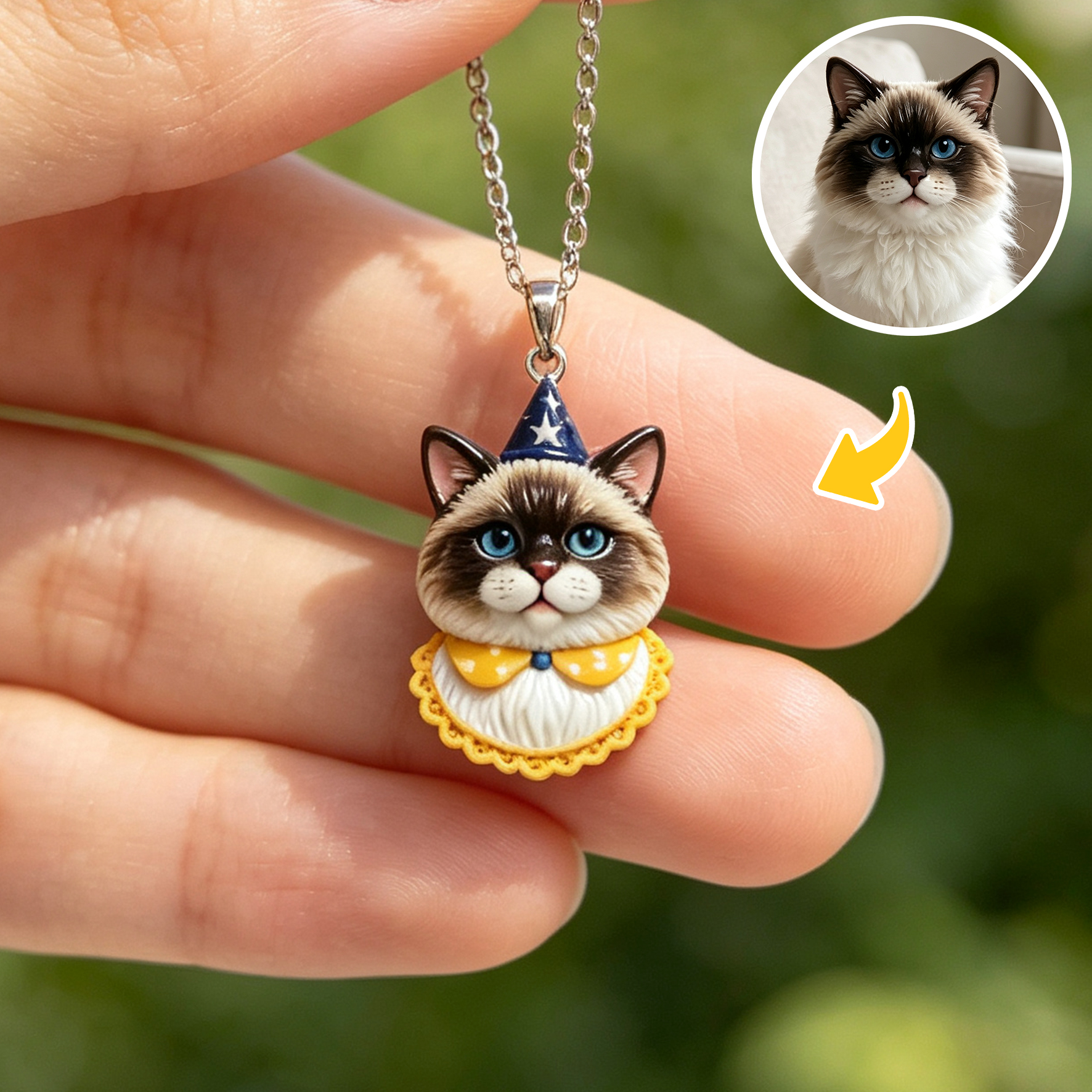 Personalized necklaces, customizable pet pendants, dog and cat portrait necklaces, commemorative gifts, and the perfect present for pet lovers.