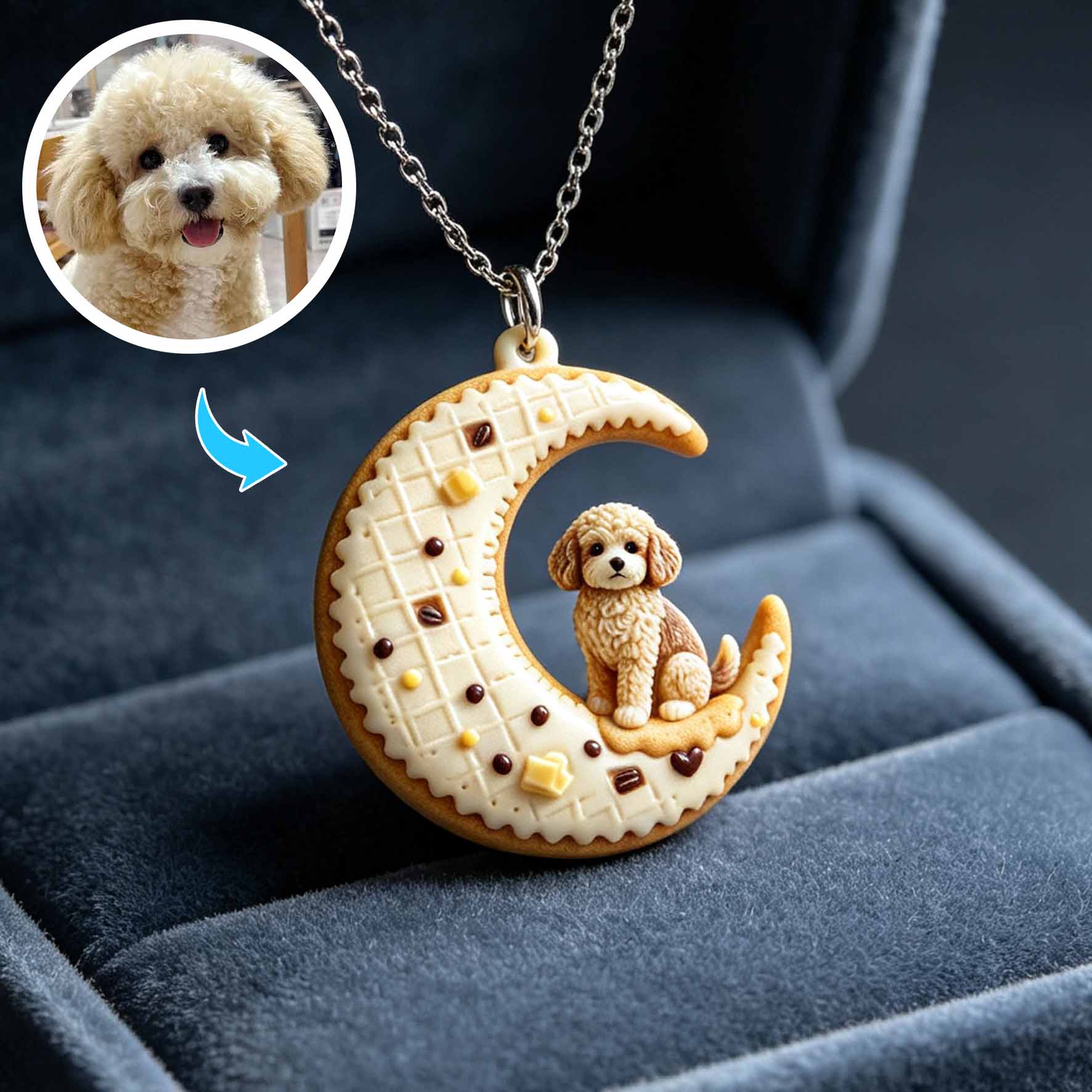 Personalized necklaces, customizable pet pendants, dog and cat portrait necklaces, commemorative gifts, and the perfect present for pet lovers.