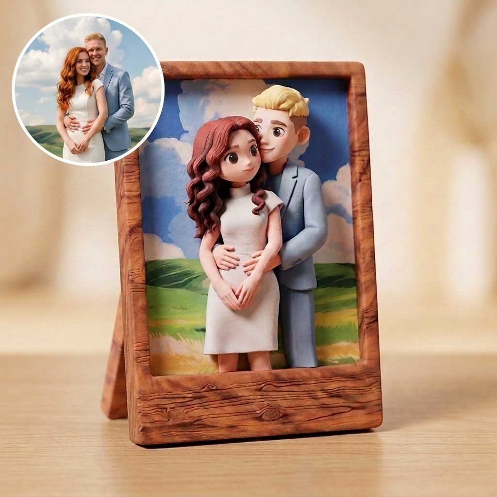 Customized personalized 3D relief artwork (not 2D flat products)