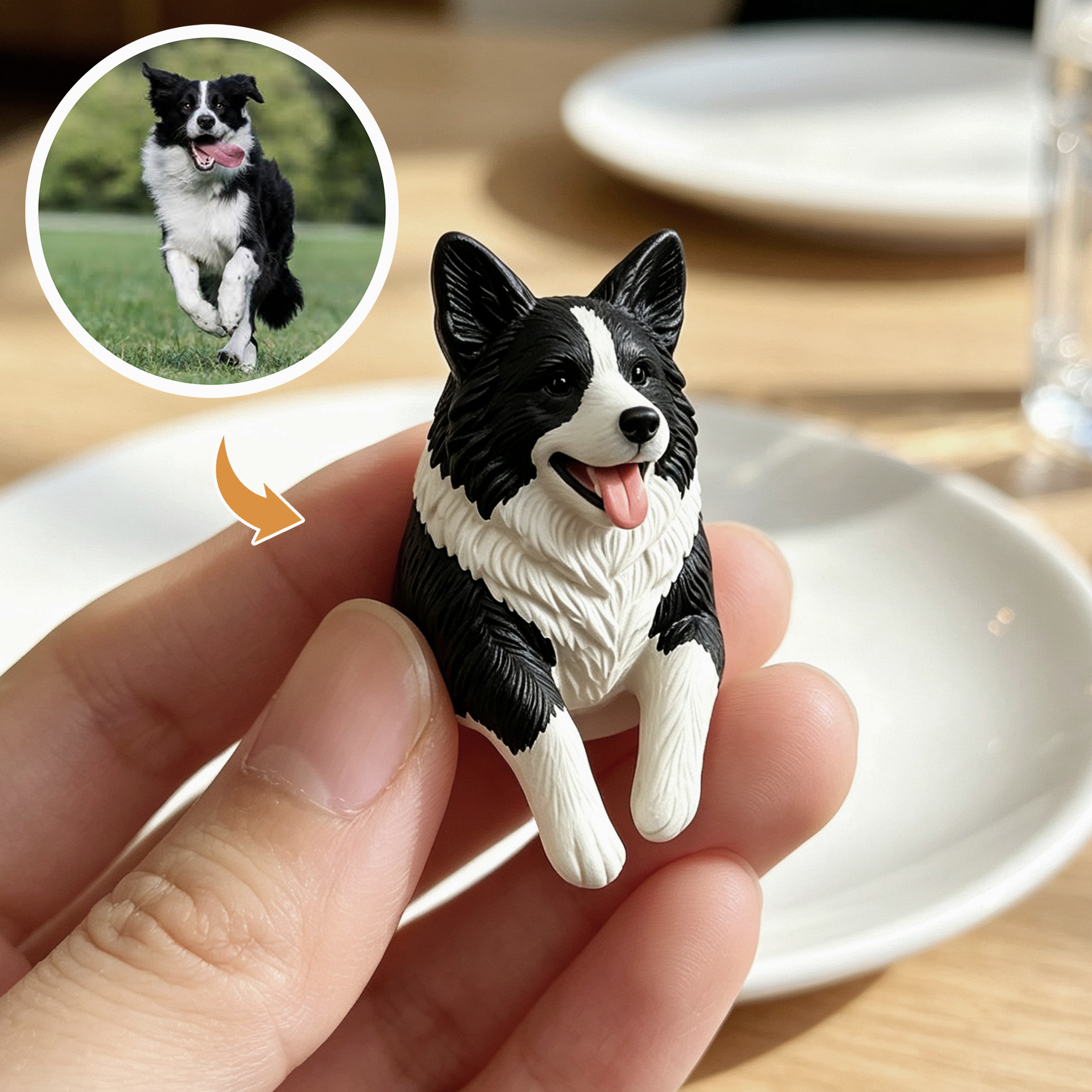 Custom 3D Relief Cartoon Fridge Magnet | Customizable with Pet Photos | Dogs  Cats Head Magnetic Refrigerator Magnets