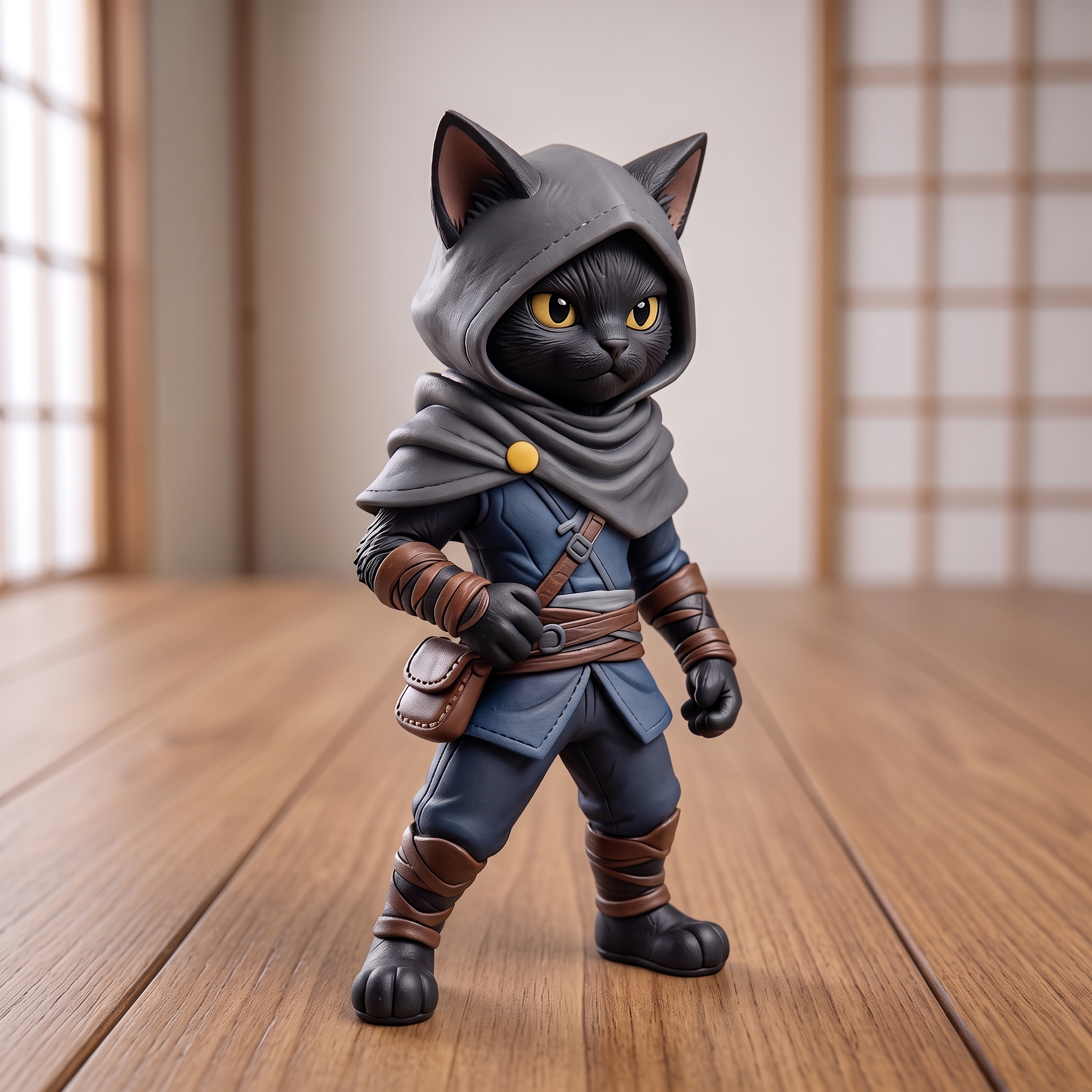 Customizable Pet Anthropomorphic Desk Figurine –  Fantasy Style