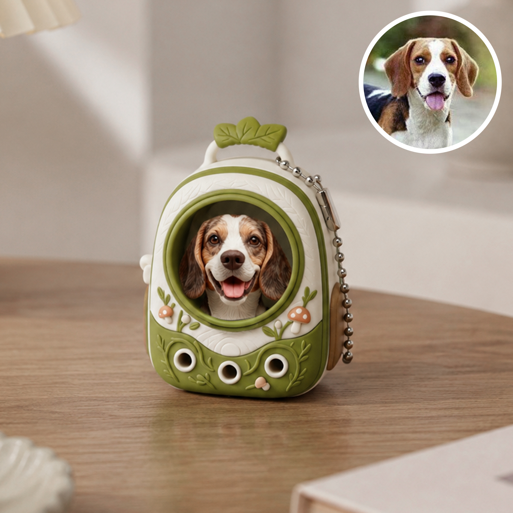Custom 3D printed Clicky pet fidget toy, Personalized dog cats portrait with bag keychain, Cute animals pop-up fidget ornaments, keyboard clicker keychain, Commemorative gifts, and the perfect present for pet lovers.