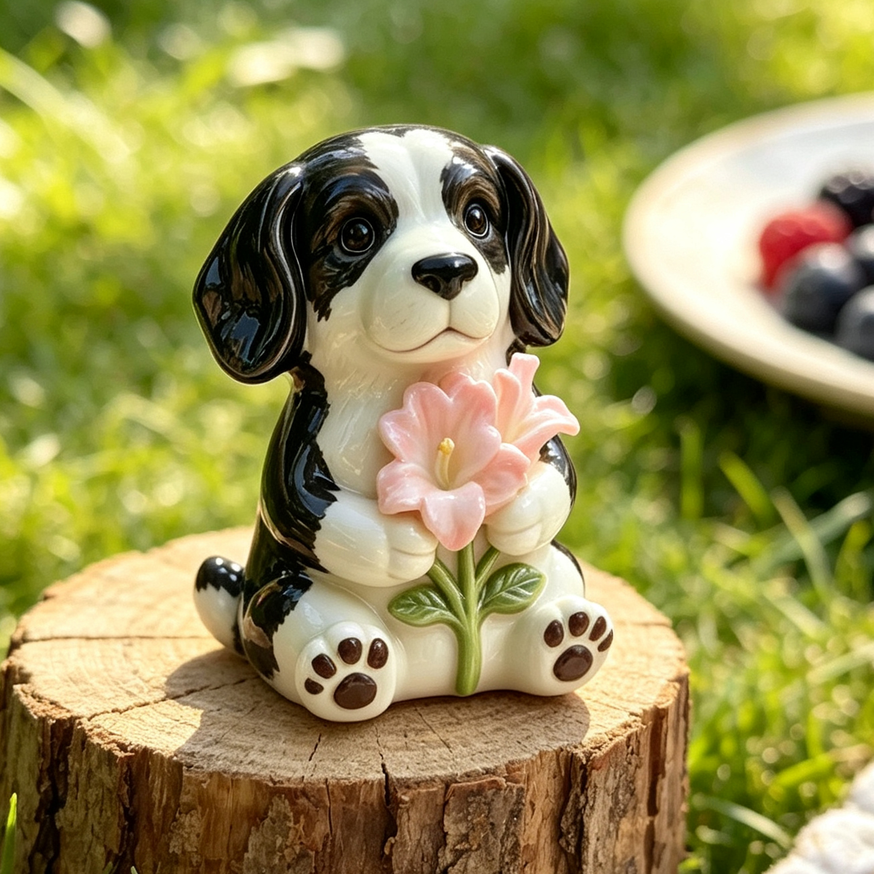Cute 3D Custom Mini Ornaments of Characters or Pets | Made of resin, compatible with cars and offices, multi-purpose for dashboard/desktop/hanging, cartoon theme, perfect for Valentine's Day gifts.