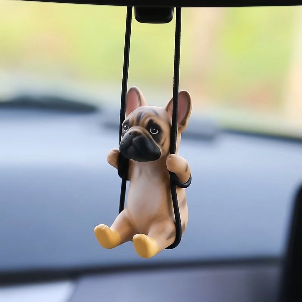 Cute 3D Custom Mini Ornaments of Characters or Pets | Made of resin, compatible with cars and offices, multi-purpose for dashboard/desktop/hanging, cartoon theme, perfect for Valentine's Day gifts.