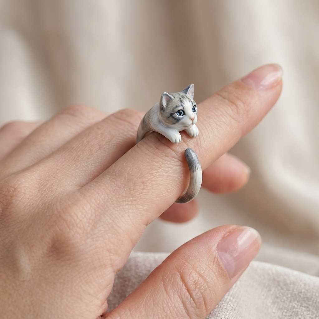 Personalized 3D figurine rings, custom commemorative jewelry, and meaningful gifts for couples.