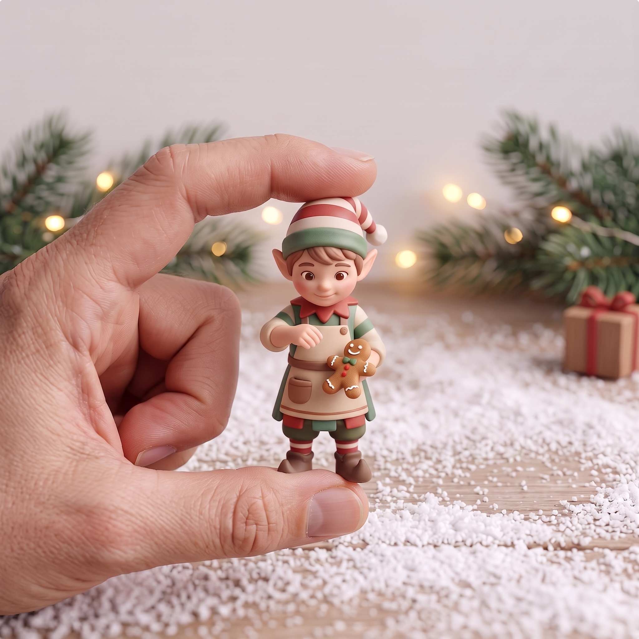 Custom 3D Christmas Character Figures Figurine
