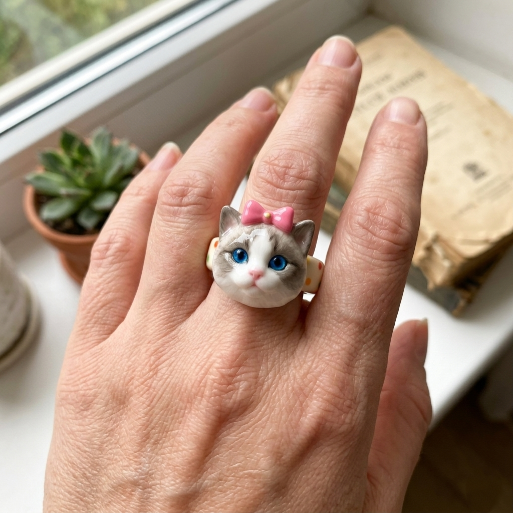 Personalized 3D figurine rings, custom commemorative jewelry, and meaningful gifts for couples.