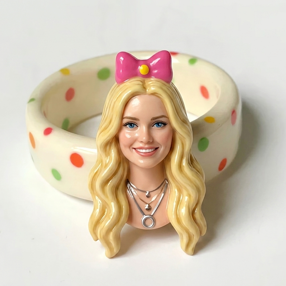 Personalized 3D figurine rings, custom commemorative jewelry, and meaningful gifts for couples.