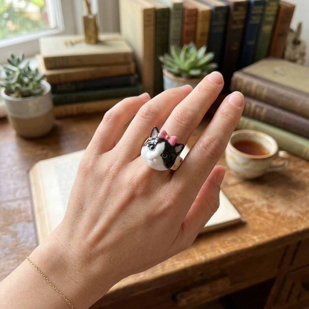 Personalized 3D figurine rings, custom commemorative jewelry, and meaningful gifts for couples.
