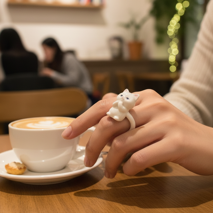 Personalized 3D figurine rings, custom commemorative jewelry, and meaningful gifts for couples.