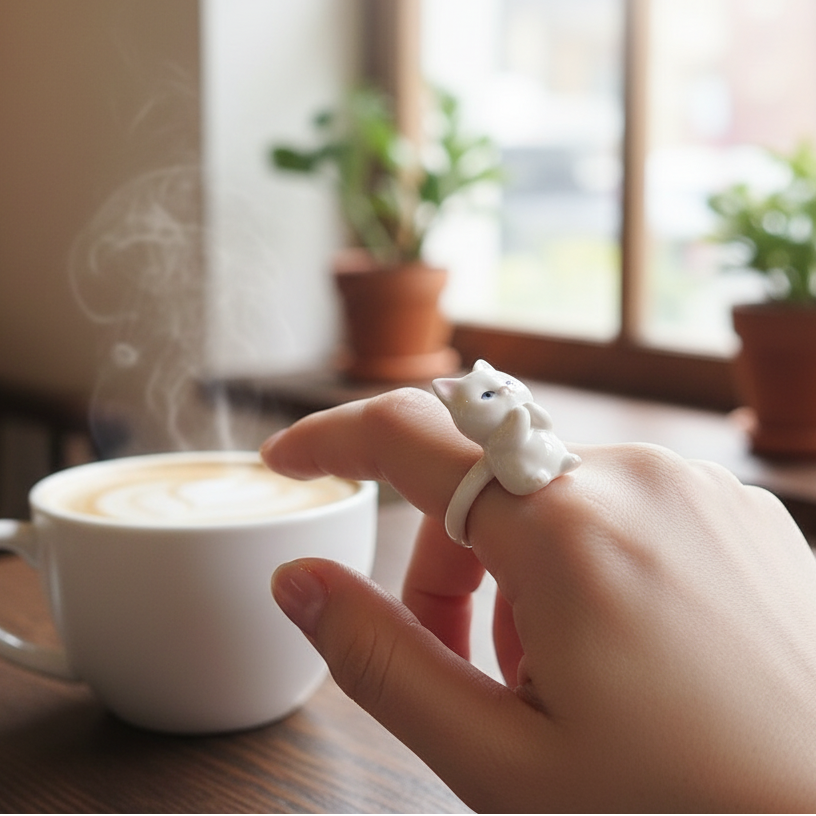 Personalized 3D figurine rings, custom commemorative jewelry, and meaningful gifts for couples.