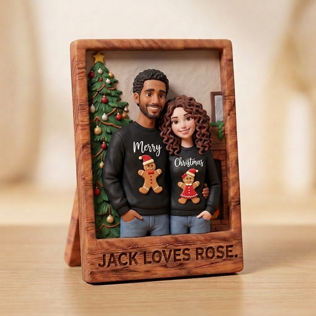 Customized personalized 3D relief artwork (not 2D flat products)