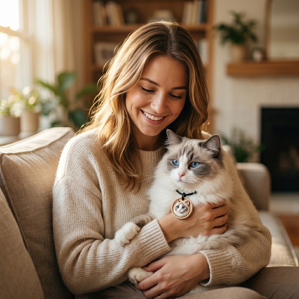 Personalized pet necklaces, customizable pet pendants, dog and cat portrait necklaces, commemorative gifts, and the perfect present for pet lovers.