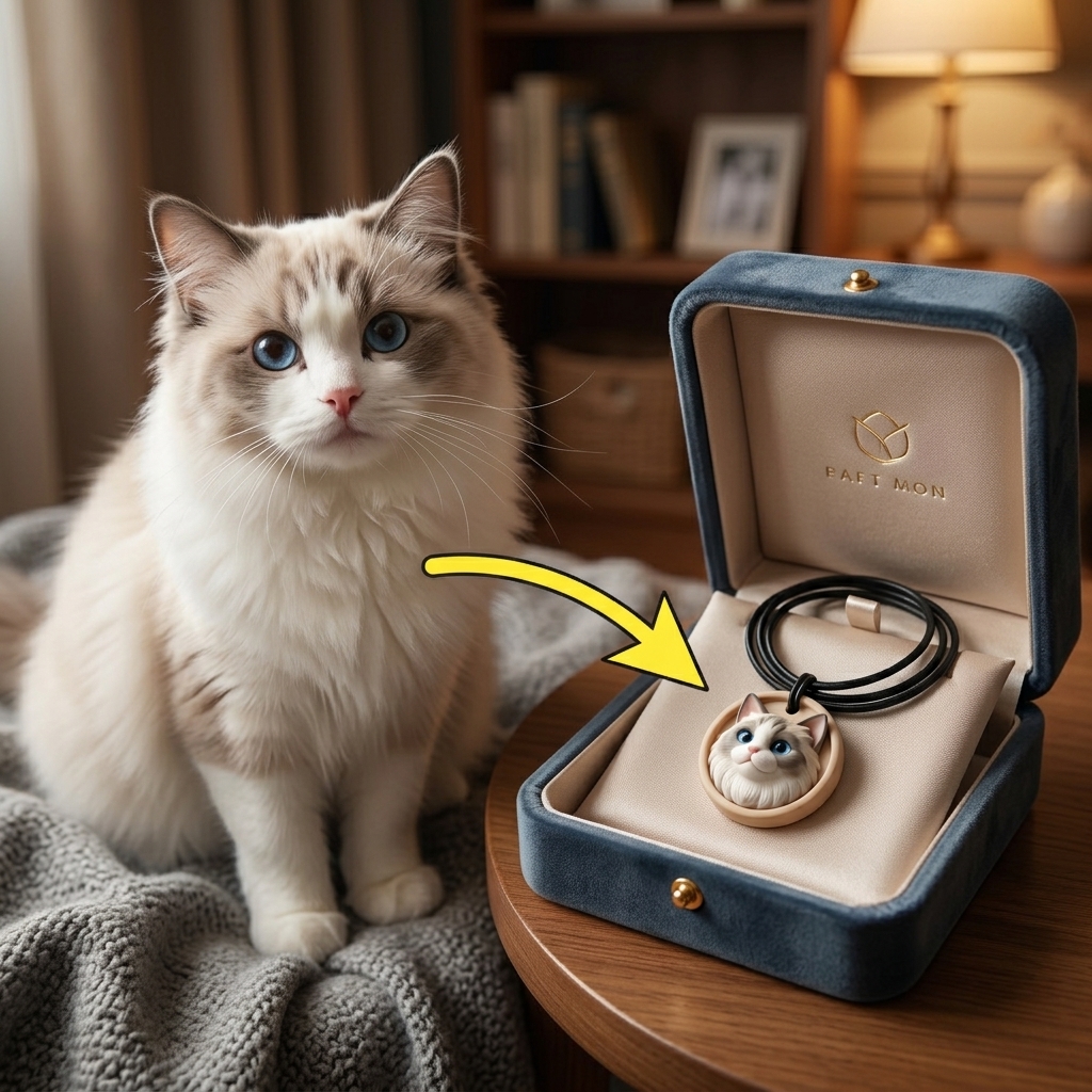 Personalized pet necklaces, customizable pet pendants, dog and cat portrait necklaces, commemorative gifts, and the perfect present for pet lovers.