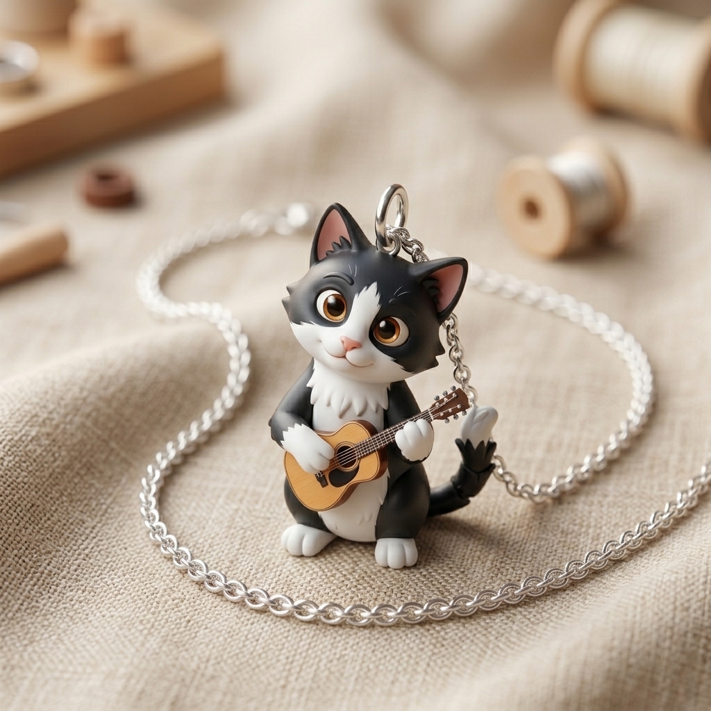 Personalized pet necklaces, customizable pet pendants, dog and cat portrait necklaces, commemorative gifts, and the perfect present for pet lovers.