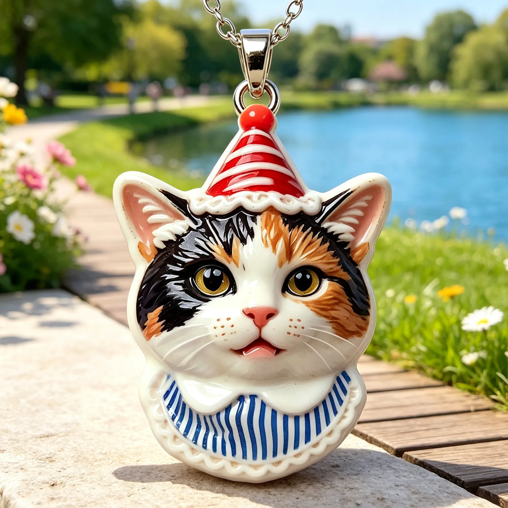 Personalized necklaces, customizable pet pendants, dog and cat portrait necklaces, commemorative gifts, and the perfect present for pet lovers.