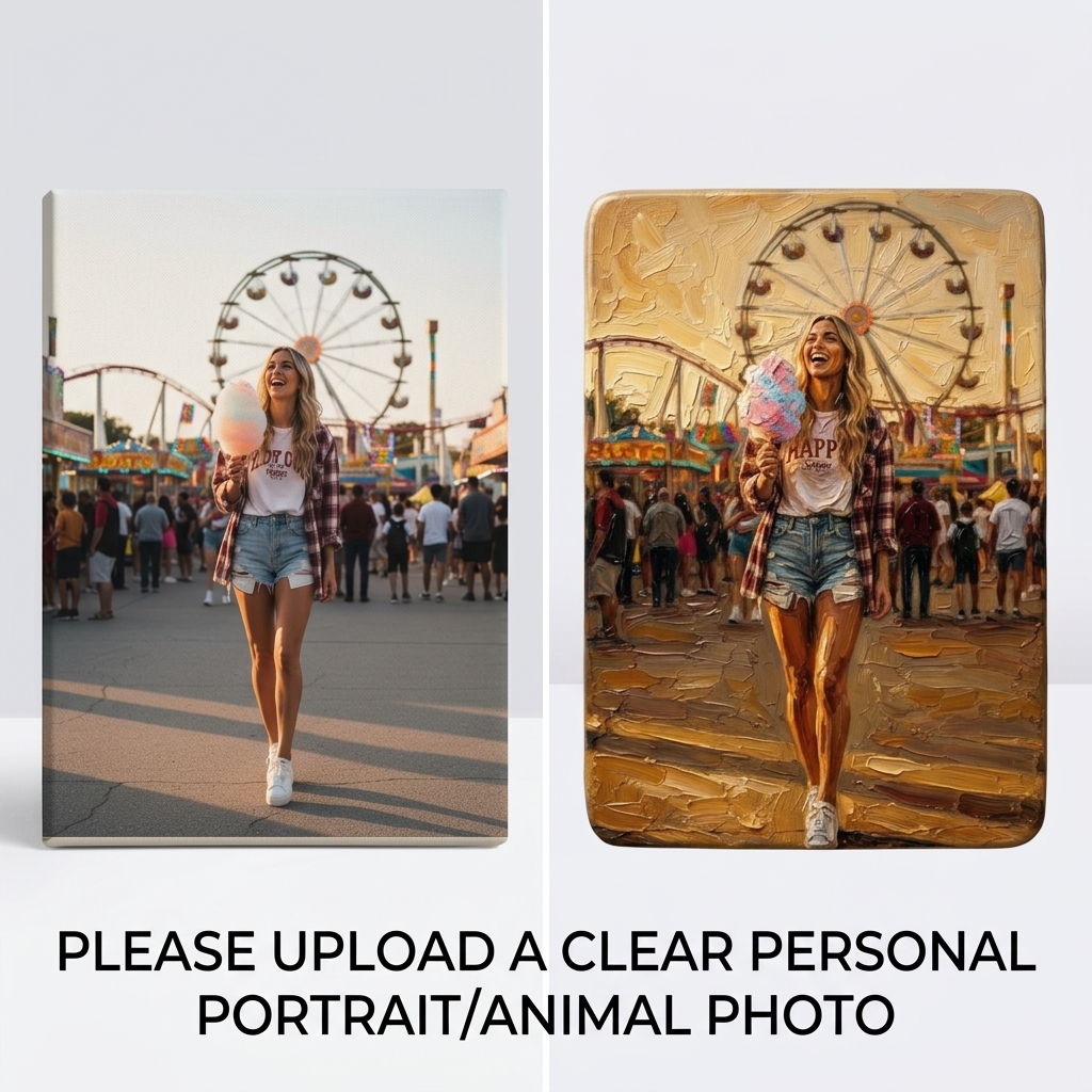 Customized 3D Cartoon Fridge Magnets | Customizable with family photos, pet photos, couple photos | Unique hand-painted 3D embossed commemorative gifts, suitable for holidays, birthdays, anniversaries, and other occasions.