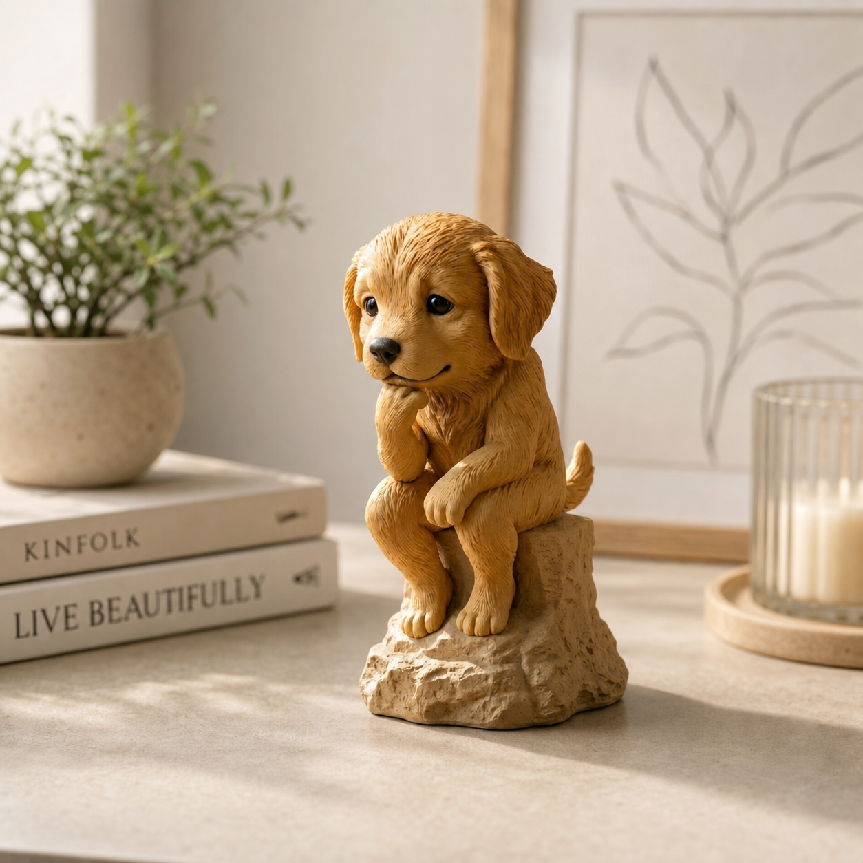 Cute 3D Custom Mini Ornaments of Characters or Pets | Made of resin, compatible with cars and offices, multi-purpose for dashboard/desktop/hanging, cartoon theme, perfect for Independence Day gifts.