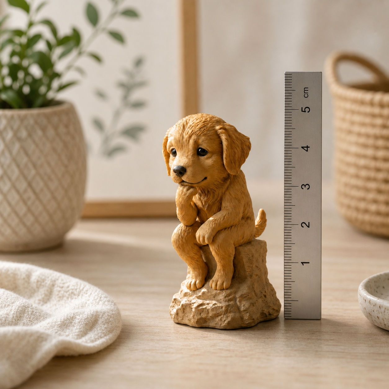 Cute 3D Custom Mini Ornaments of Characters or Pets | Made of resin, compatible with cars and offices, multi-purpose for dashboard/desktop/hanging, cartoon theme, perfect for Independence Day gifts.