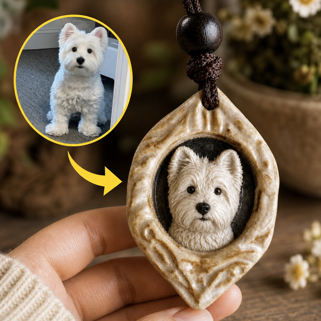Personalized necklaces, customizable pet pendants, dog and cat portrait necklaces, commemorative gifts, and the perfect present for pet lovers.