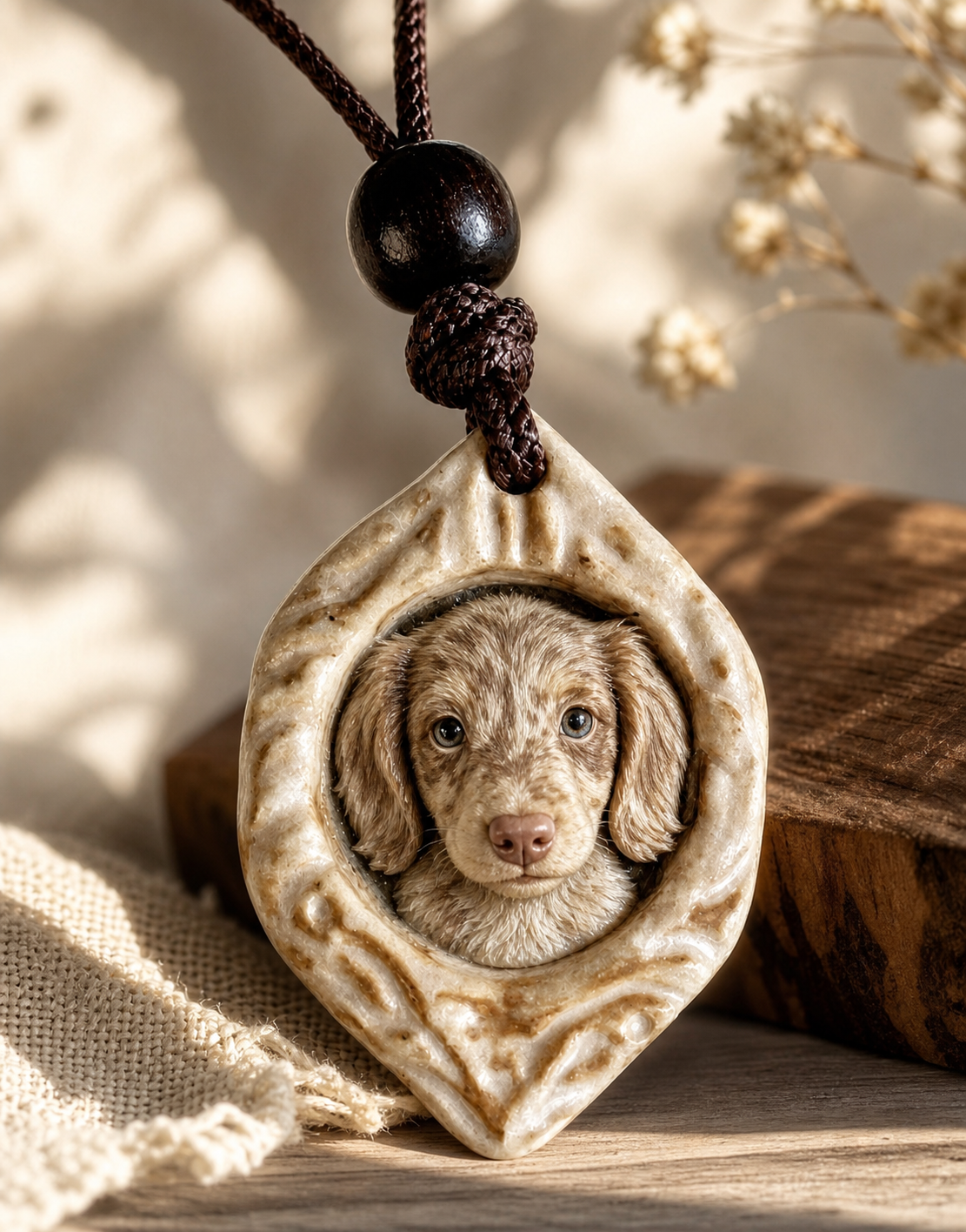 Personalized necklaces, customizable pet pendants, dog and cat portrait necklaces, commemorative gifts, and the perfect present for pet lovers.