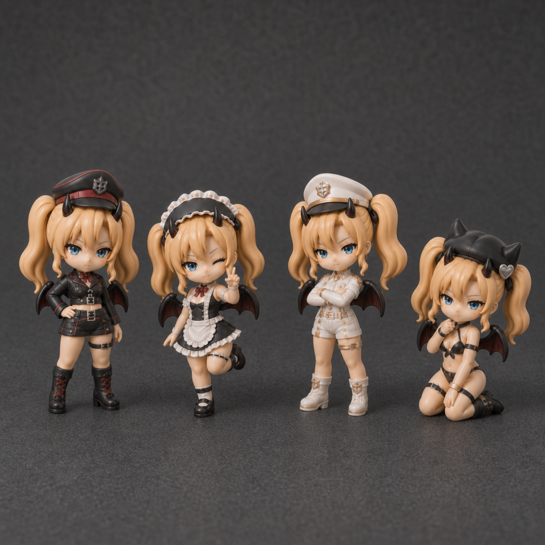 Customizable Anime Desk Figurine – Multiple Styles