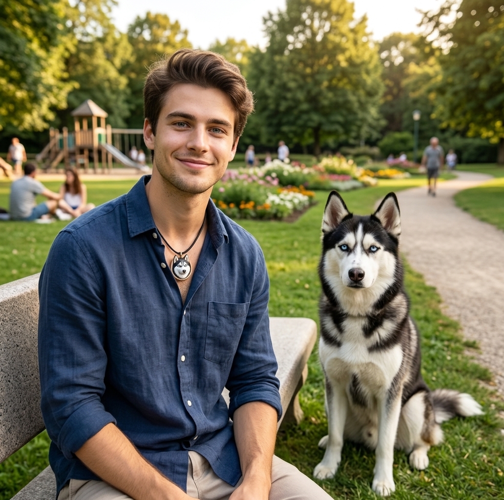 Personalized pet necklaces, customizable pet pendants, dog and cat portrait necklaces, commemorative gifts, and the perfect present for pet lovers.