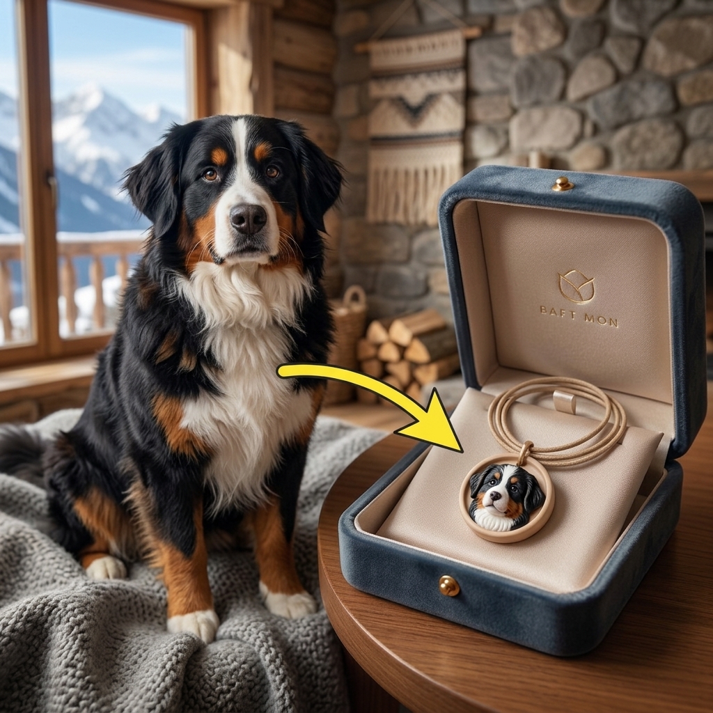 Personalized pet necklaces, customizable pet pendants, dog and cat portrait necklaces, commemorative gifts, and the perfect present for pet lovers.