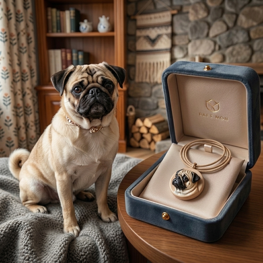 Personalized pet necklaces, customizable pet pendants, dog and cat portrait necklaces, commemorative gifts, and the perfect present for pet lovers.