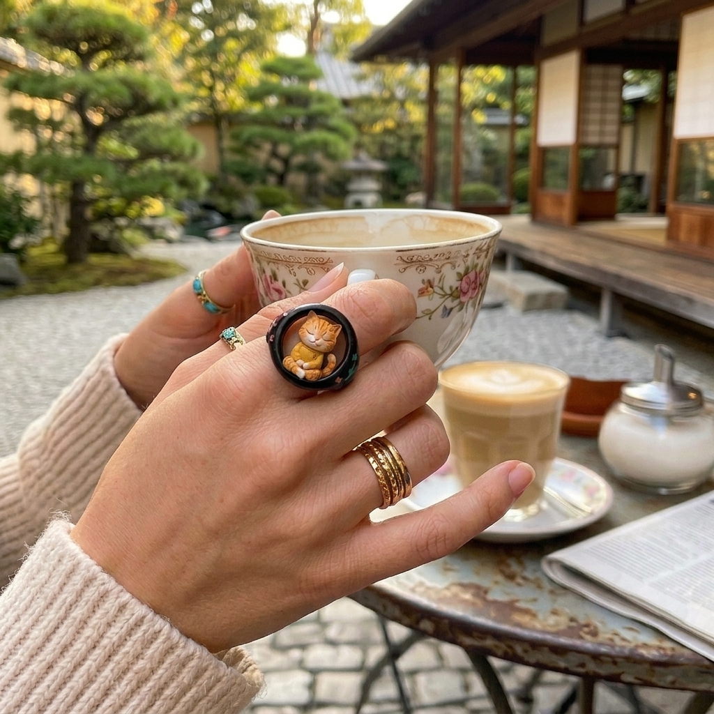 Personalized 3D figurine rings, custom commemorative jewelry, and meaningful gifts for couples.