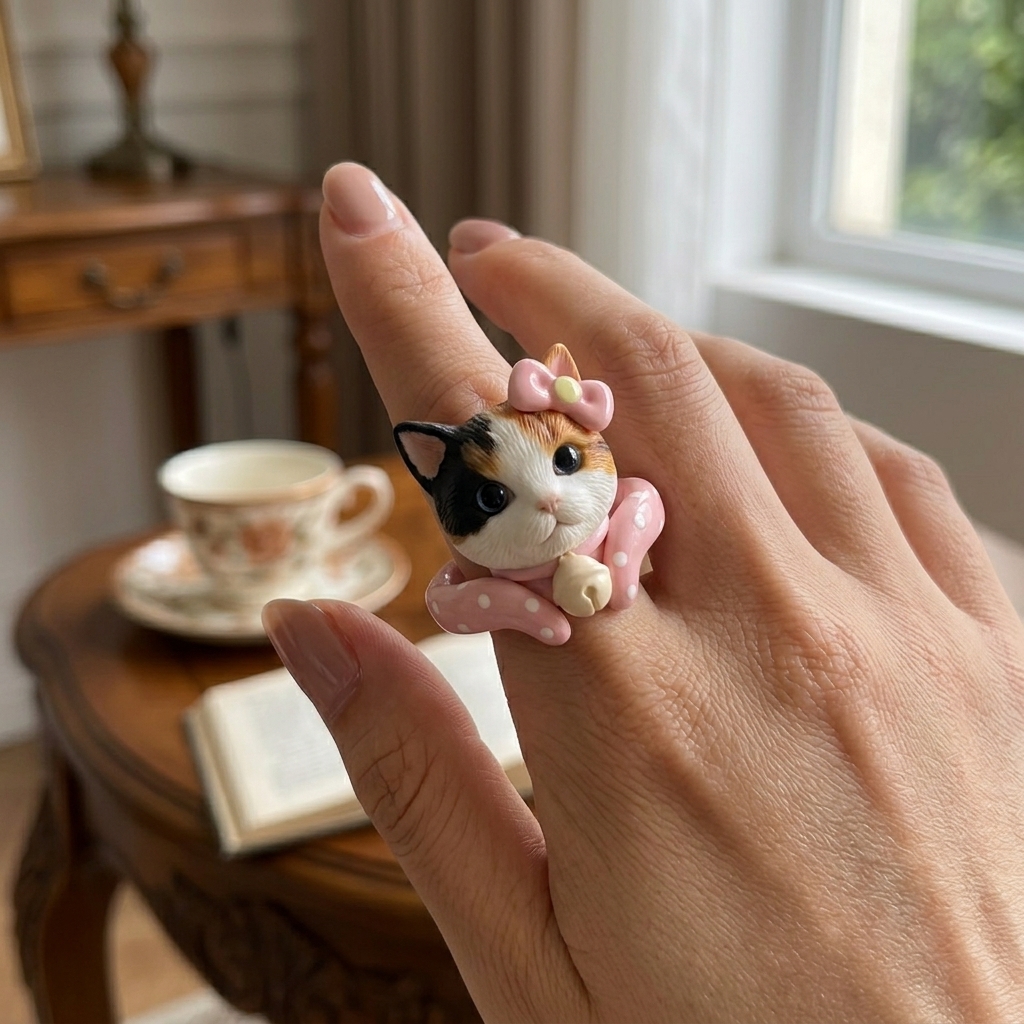 Personalized 3D figurine rings, custom commemorative jewelry, and meaningful gifts for couples.