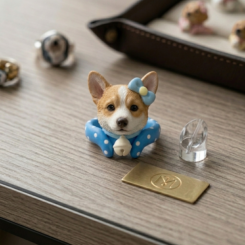 Personalized 3D figurine rings, custom commemorative jewelry, and meaningful gifts for couples.